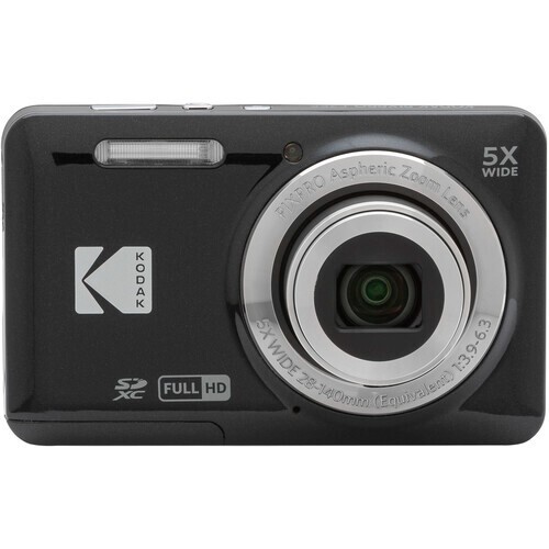 【大人気】おまけ付き KODAK PIXPRO FZ55 ブラック 新品未使用品 Kodak PIXPRO FZ55 16 MP Digital Compact Camera - Black