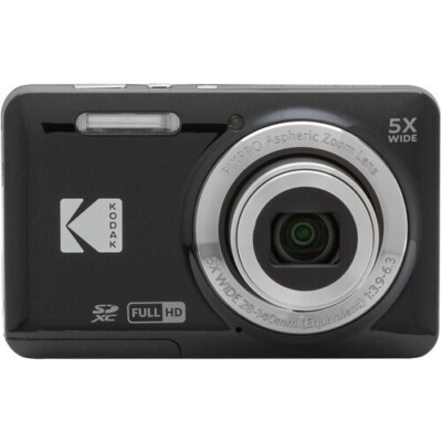Kodak PIXPRO FZ55 16 MP Digital Compact Camera - Black (FZ55BK