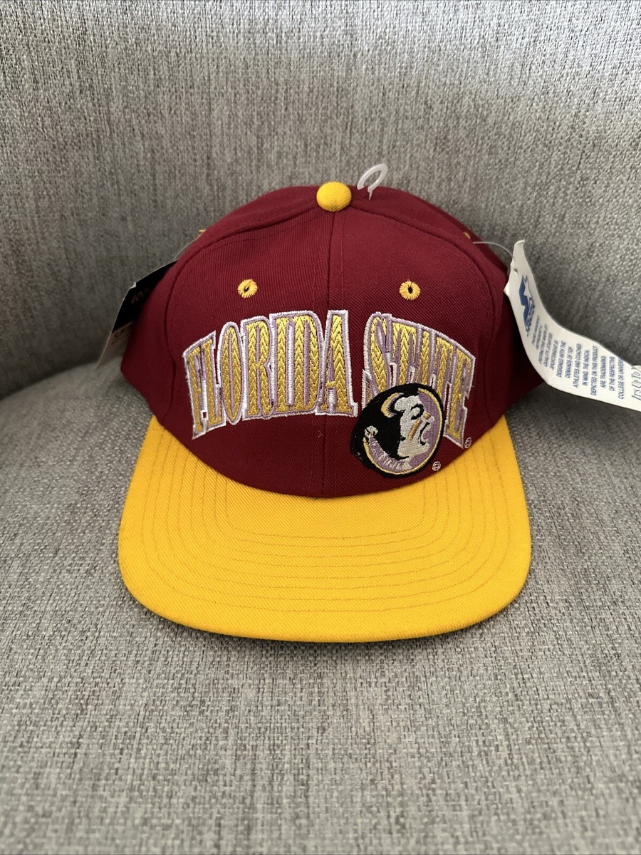 キャップ Florida seminoles 90s VINTAGE STARTER Snapback FLORIDA STATE SEMINOLES Hat Cap Burgundy