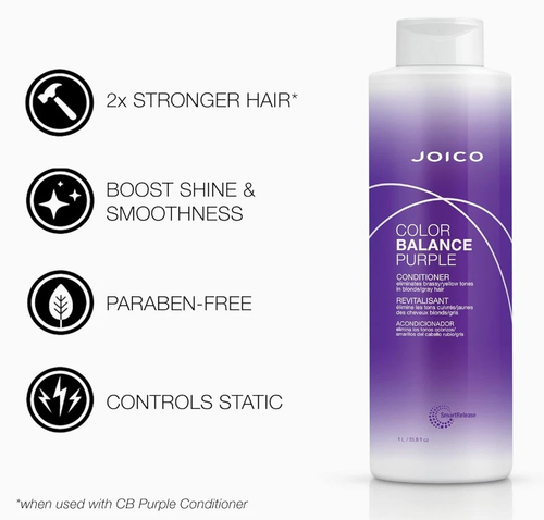 Joico Color Balance lila Conditioner 33,8 Oz. - Brandneu UK - Bild 6 von 7
