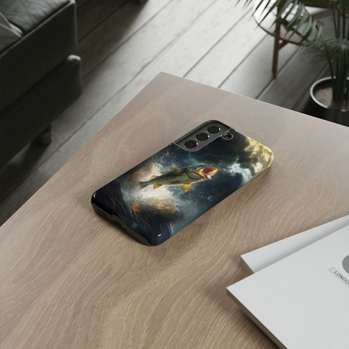 Big Mouth Bass Fish Thunderstorm River - Phone Case for iPhone, Galaxy, Pixel - 第 251/281 張圖片
