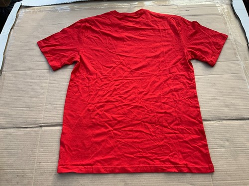 Converse men's T-shirt cotton red small new no tags - Picture 3 of 3