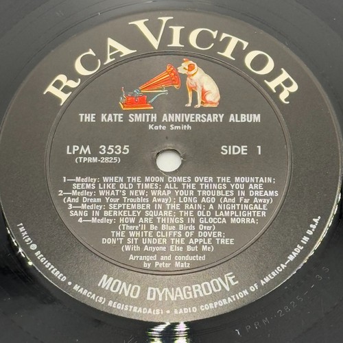 The Kate Smith Anniversary Album Vinyl LP Mono 1966 RCA Victor – LPM-3535 POP - Picture 5 of 18
