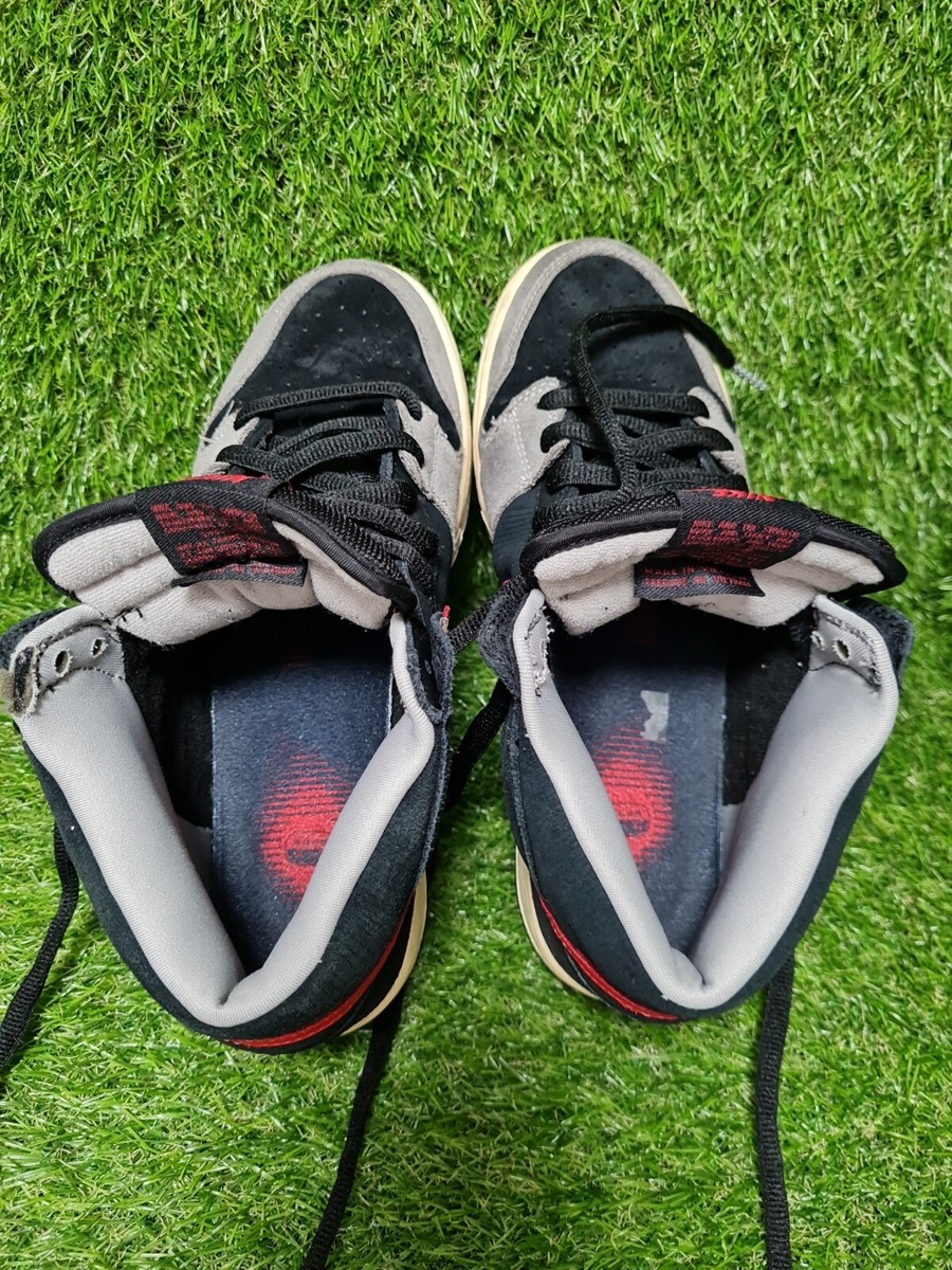 NIKE DUNK MID PRO SB #314383-005 MEN SIZE 8 BLACK VARSITY NIKE DUNK MID PRO SB #314383-005 MEN SIZE 8 BLACK VARSITY