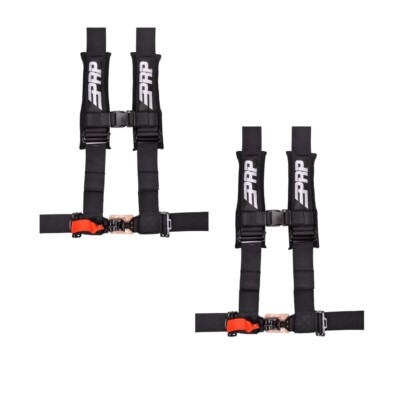 PRP 3'' 4 Black Point Harness Kit - SB4.3 Set of 2