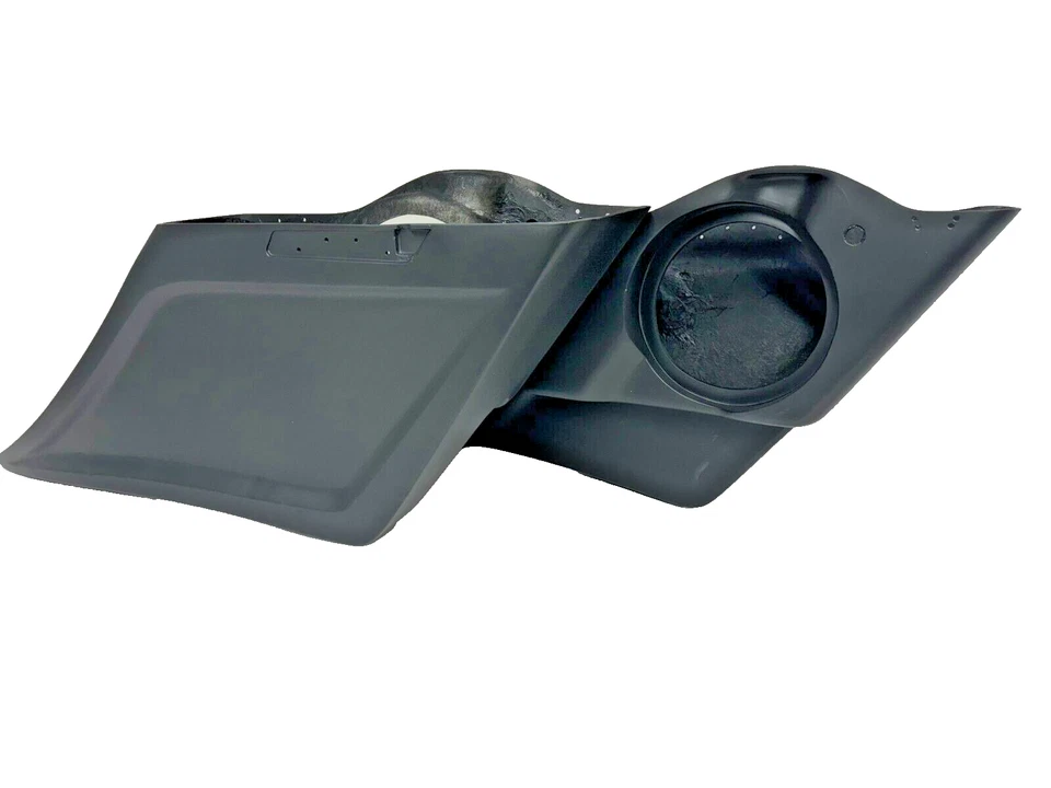 2009-2023 Harley Davidson Audio Bags  6" Down 18" Back  Bagger  Flh  Fiberglass Foto 3 de 4