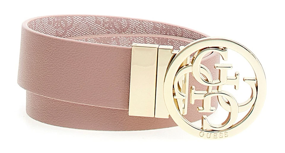 GUESS Noelle Nolana Belt W95 Gürtel Dusty Rose altrosa creme Neu - Bild 3 von 4