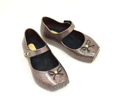 Kids Shoes New Mini Melissa Mary Jane Ballet Flats, Multi Color