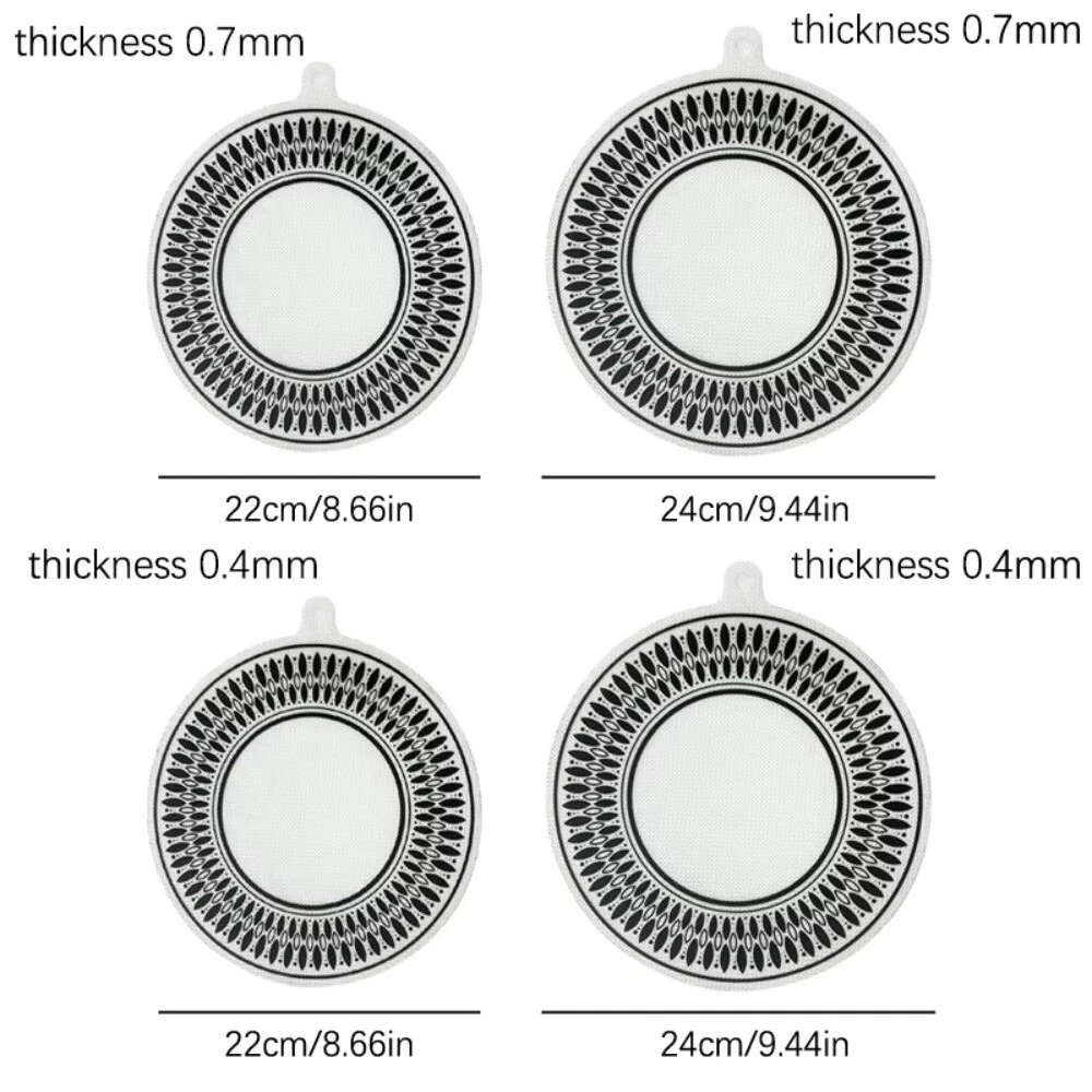Air Fryer Liners Silicone Mats Cooktop Scratch Protector  For Induction Stove