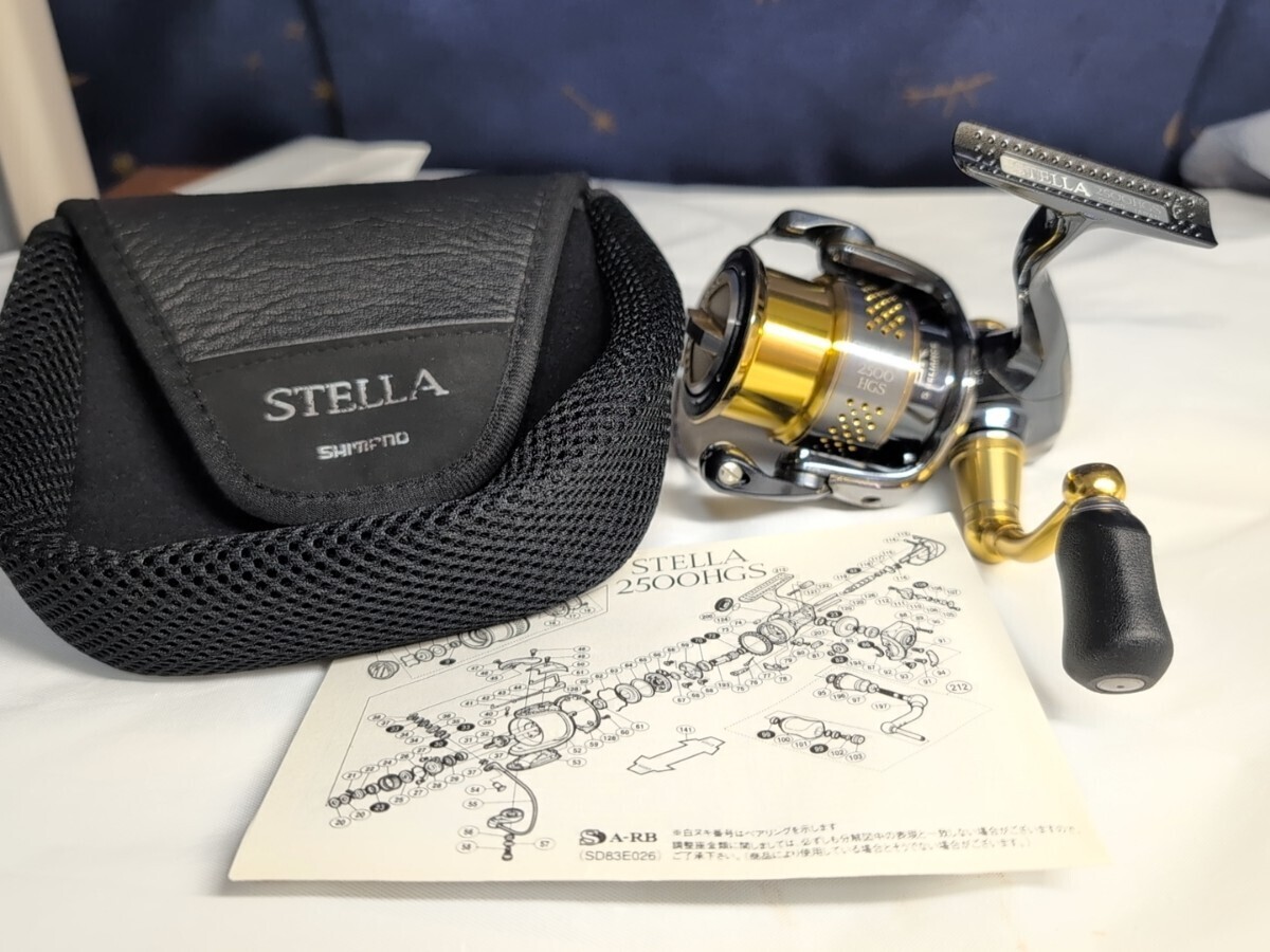 Shimano 10 Stella 2500Hgs Tube 194.745Ef Made In Japan | eBay