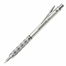 PG1015A Pentel Graph Gear 1000 Automatic Drafting Pencil, 0.5mm Gray, 12 Each