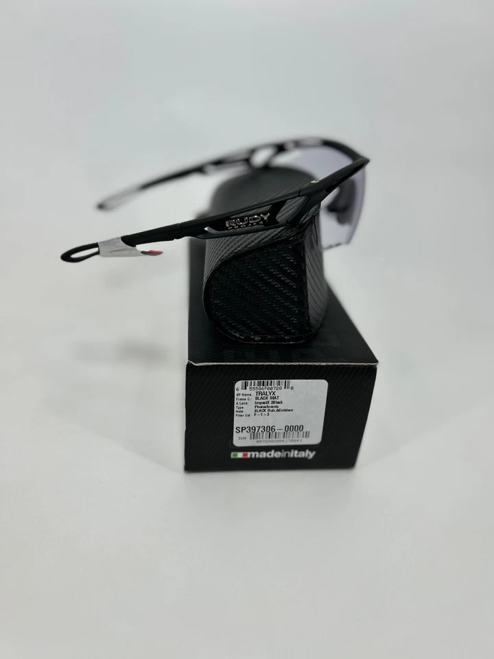 Novo com etiquetas Rudy Project TRALYX+quadro preto fosco ImpactX 2preto fotocromático SP397306-0 - Imagem 2 de 4