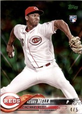 2018 Topps On Demand Mini Green #596 Keury Mella /5 - NM-MT
