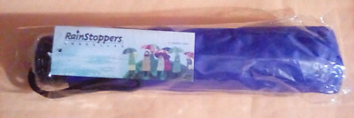 One Brand New With Tags RainStoppers Umbrella - Purple