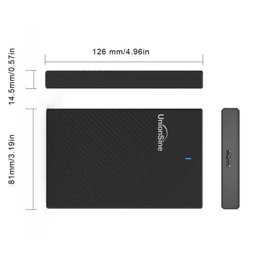 Disque Dur Externe 2.5" Portable HDD USB3.0 Coque PC Portable PS4 XBOX -1/2TB - Photo 15/20