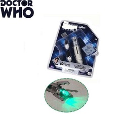 DOCTOR WHO 10th Doctor Sonic Screwdriver Ultraviolet Light Pen Toy Xmas Gifts