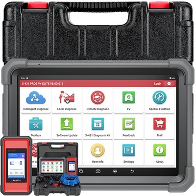 LAUNCH X431 PRO3 V+ ELITE PAD PROFI OBD2 Diagnosegerät ALLE SYSTEM ECU Codierung