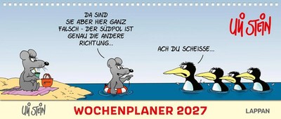 Uli Stein | Uli Stein Wochenplaner 2027: Tischkalender | Kalender | Deutsch
