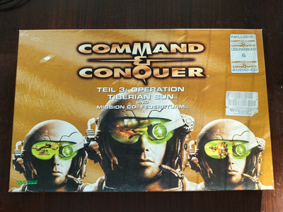 Command & Conquer 3: Megabox  - für PC  - Big Box - Rarität inkl. Lösungsbuch