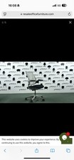 Humanscale: liberty Office chair-light grey-black fabric seat-Refurbished