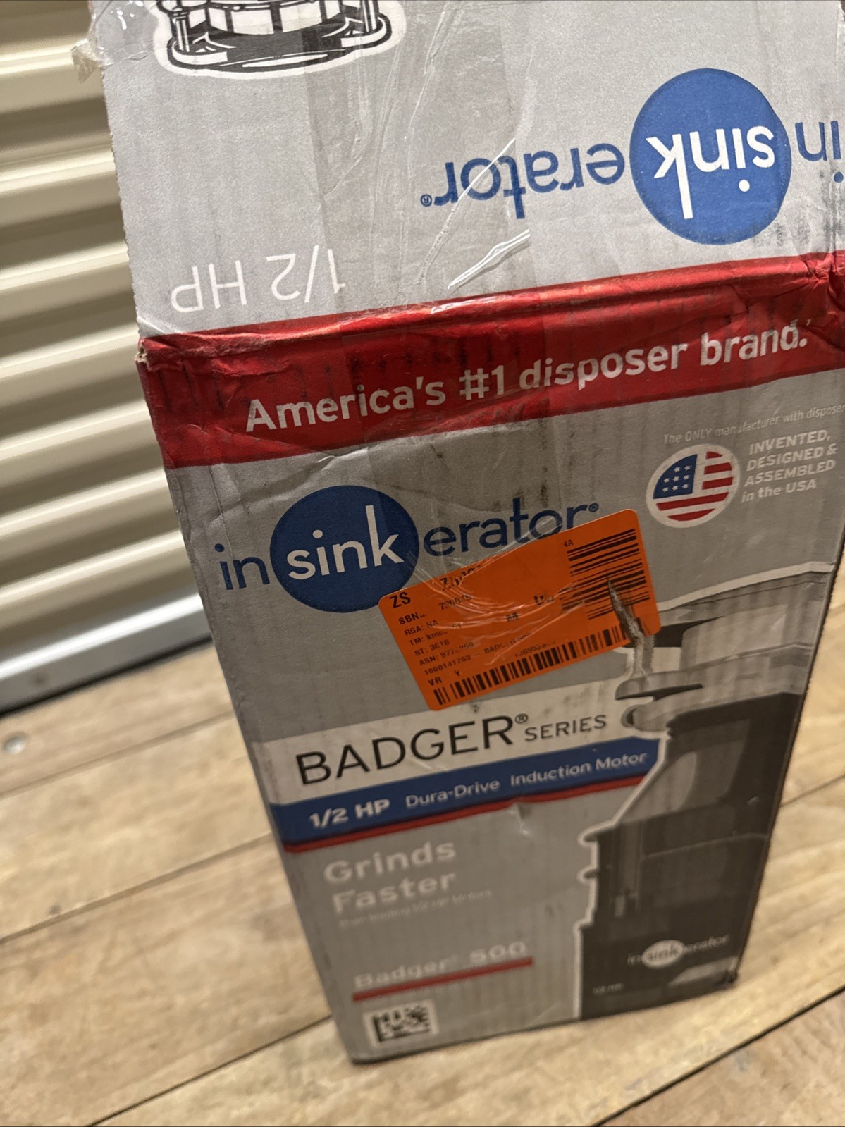 InSinkErator Badger 500 1/2 HP Continuous Feed Kitchen Garbage Disposal