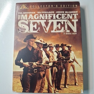 The Magnificent Seven Two Disc Collector Edition DVD Yul Brynner