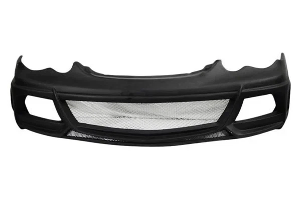 For Mercedes-Benz C350 06-07 W-1 Style Fiberglass Front Bumper Cover Unpainted Foto 3 de 4
