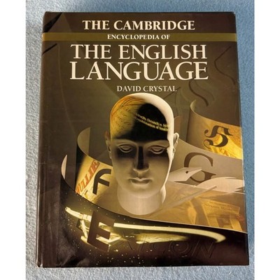 The Cambridge Encyclopedia of the English Language Hardcover Book David Crystal