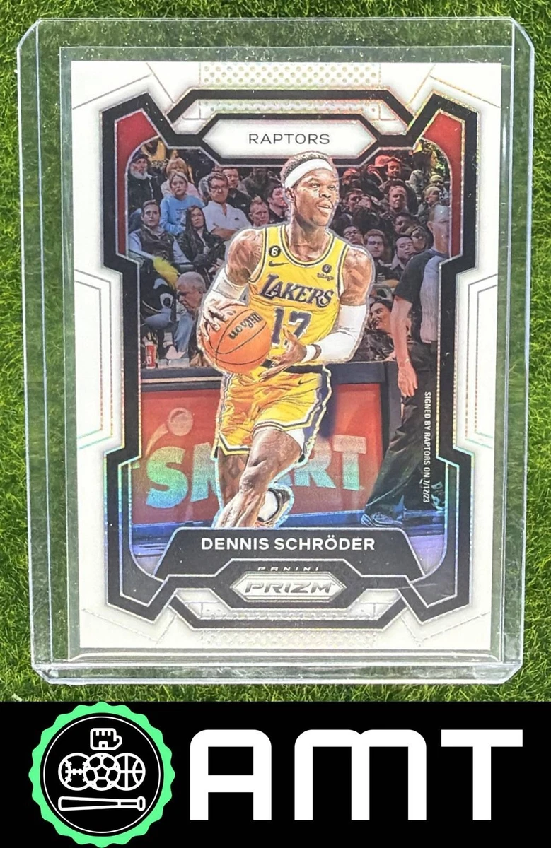 直筆サイン入り写真 デニス・シュレーダー オクラホマシティ・サンダーSA鑑定済 Dennis Schroder Serial Numbered Basketball Sports Trading Card