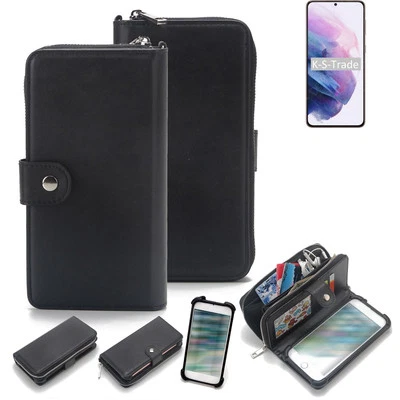 Pour Samsung Galaxy S21+ 5G SD888 Portefeuille Case sac protection couverture fl - Photo 1/4