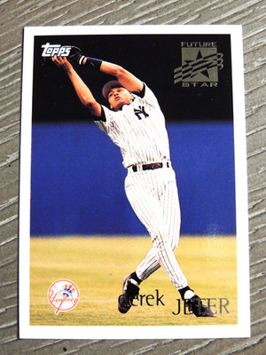 DEREK JETER 1996 TOPPS FUTURE STAR CARD #219   N.Y. YANKEES HOF