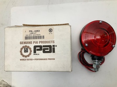 NEW PAI GENUINE PARTS FSL-4263 LAMP KIT RED ORANGE MAK47M0251