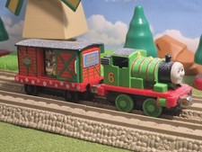 Take n Play Along Thomas Friends Percy And Holiday Car Christmas Holiday Train