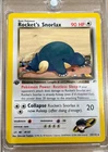 Wizards of the Coast Rocket's Snorlax 1st Edition Rare Team Rocket 90 HP