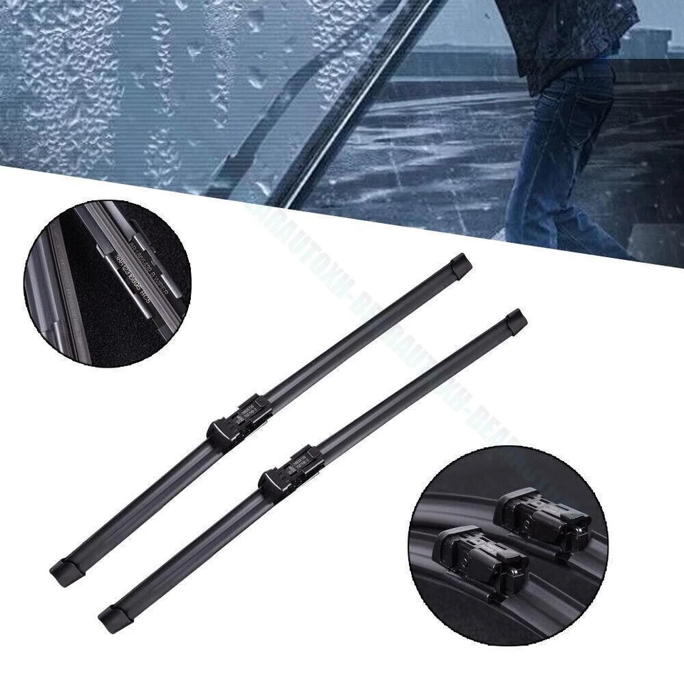 For Chevrolet Silverado 1500 2500HD 2014-17 OEM Front Windshield Wiper Blades 2X Foto 2 de 4