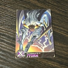 1995 FLEER ULTRA X-MEN CHROMIUM -ALTERNATE X STORM #17 OF 20 TRADING CARD