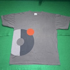 Rare Vintage 90s Sony Promo Graphic T Shirt Curk Sport Gray Large Tech Employee
