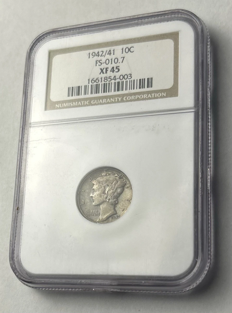 XF 45 Graded Mercury Dimes 1916-1945 for sale | eBay