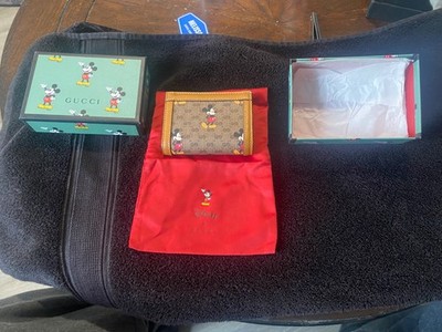 Gucci x Disney Mini GG Supreme Mickey Mouse Wallet