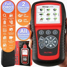 2026 Car All System Scanner Autel Maxidiag Elite Diaglink Obd2 Diagnostic Reader