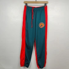 McQ Alexander McQueen Track Pants Mens Small Red Green Joggers Genesis II