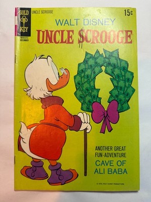 Uncle Scrooge #90 Dec 1970 6.5 Fine + Gold Key Comic Carl Barks Disney Comic