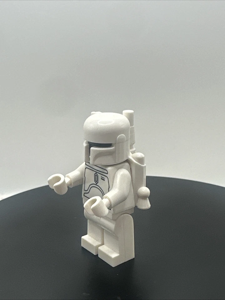 LEGO Star Wars White Prototype Boba Fett Minifigure SW0275 - Image 2 of 4