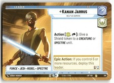 Kanan Jarrus - Help Us Survive (Hyperspace) Star Wars Legends of the Force 268 R