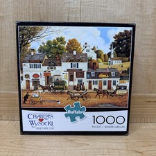 Buffalo Puzzle OLDE CAPE COD 1000 Pieces Charles Wysocki Sealed NEW