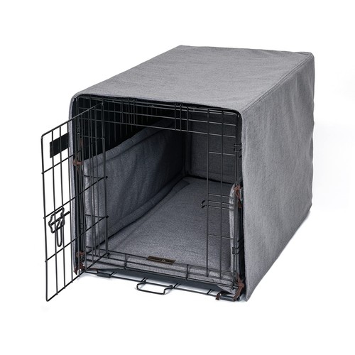 Curated visual reference: Picture Idea: Dog Crate Cover Dog Crate Pad Set Includes Crate Bed