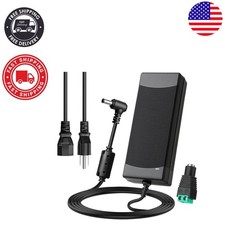Versatile 12V 10A AC/DC Adapter - Efficient Power Supply with Safety Features