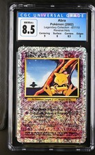 ABRA 67/110 REVERSE HOLO LEGENDARY COLLECTION POKEMON CGC 8.5 (New Label 9) on eBay