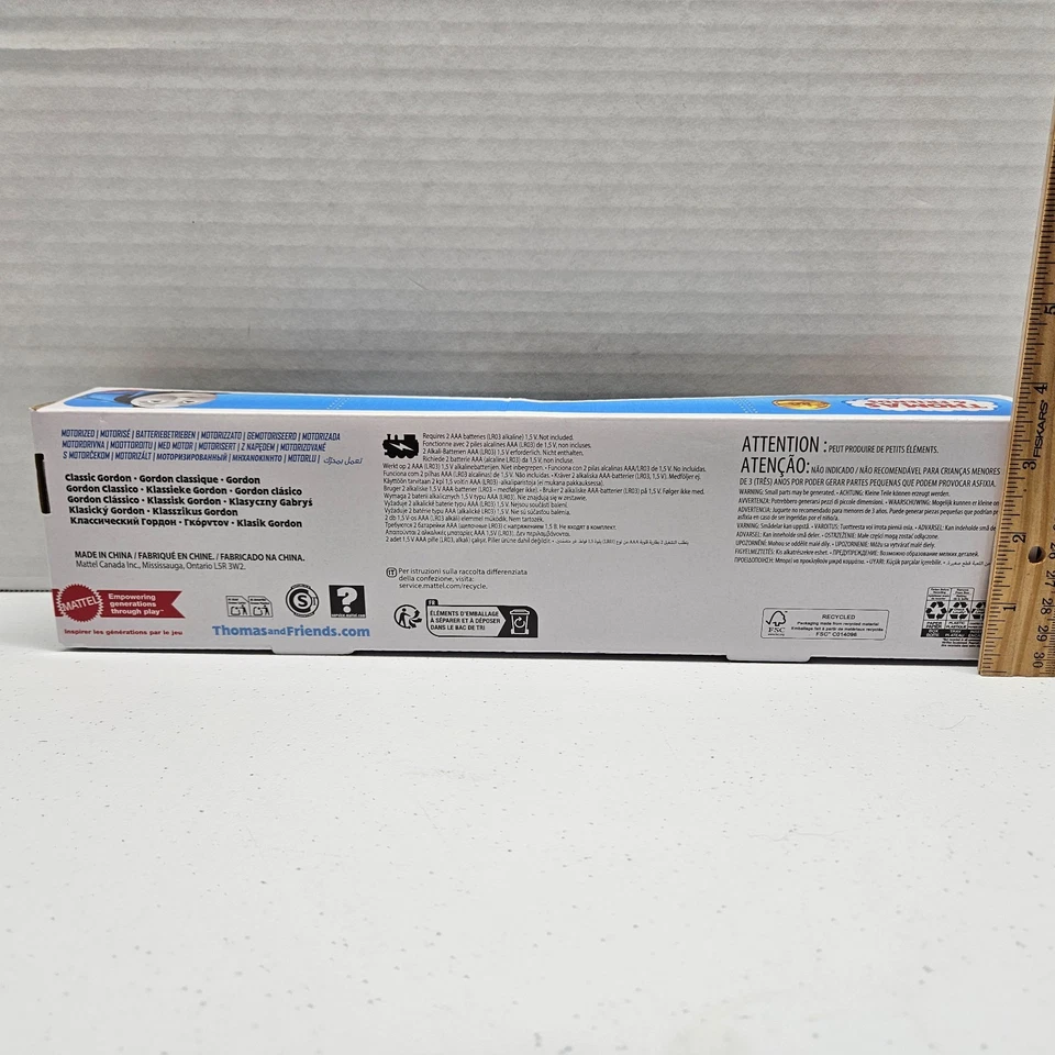 Thomas & Friends CLASSIC GORDON Azul - Trackmaster 80 Aniversario 2025 - NUEVO Foto 2 de 4