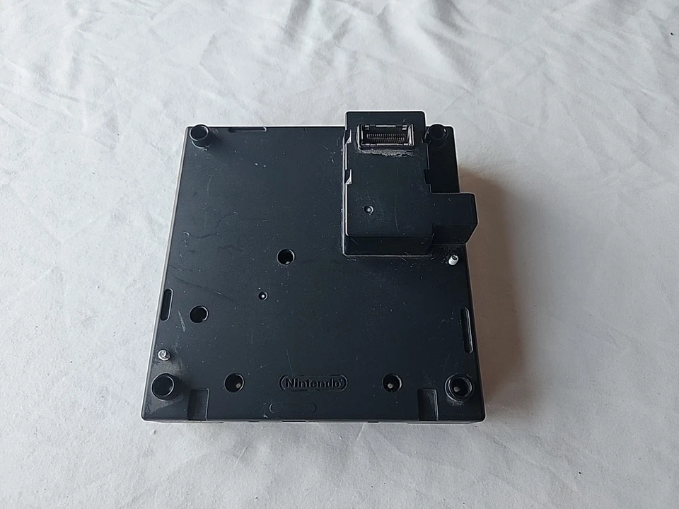 任天堂 Gamecube Gameboy 玩家黑色 DOL-017 原始设备制造商无启动光盘测试状况极佳 — 第 2/4 张图片